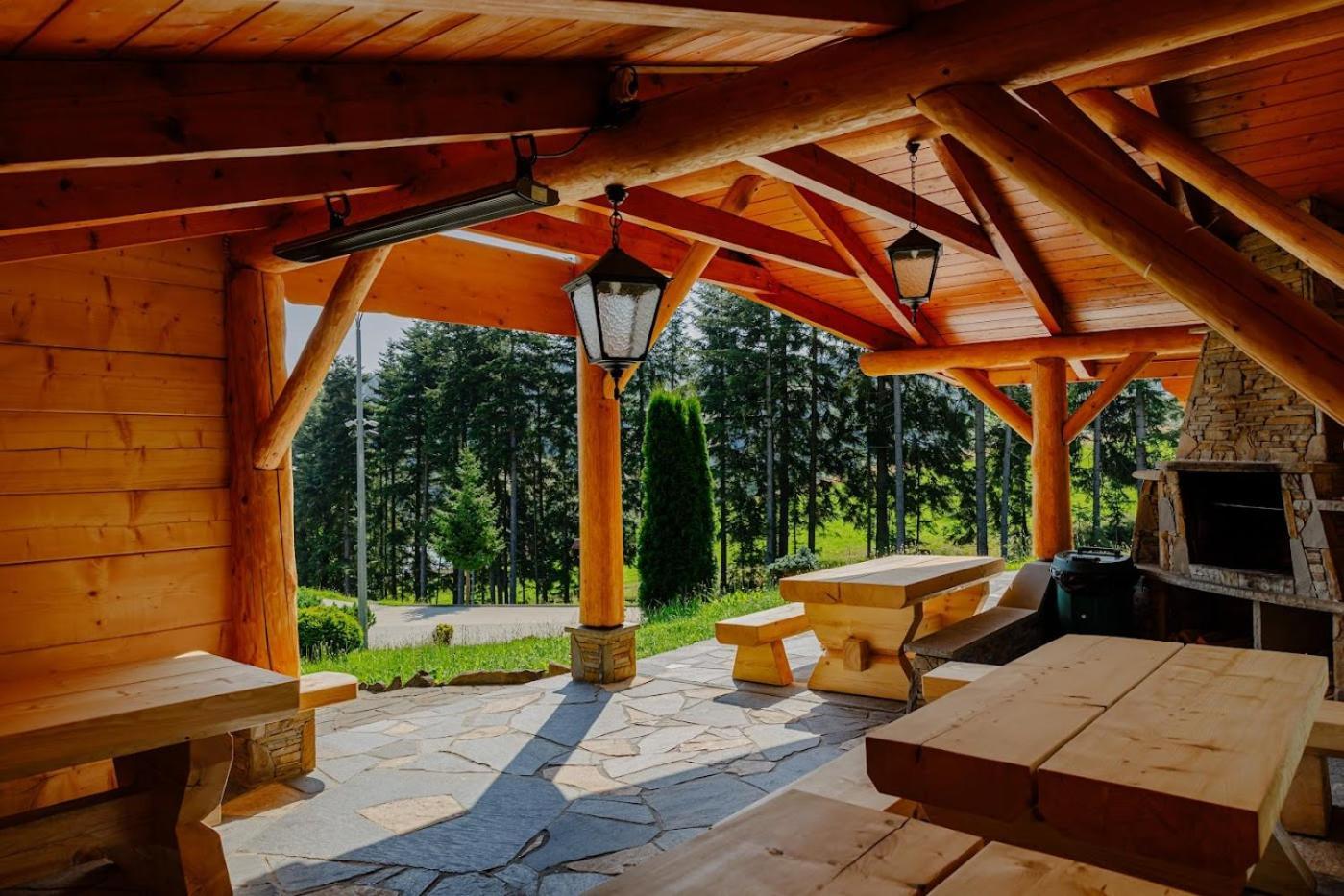 Kompleks Gazdówka Rabka Zdrój Domki Ponice Exterior foto