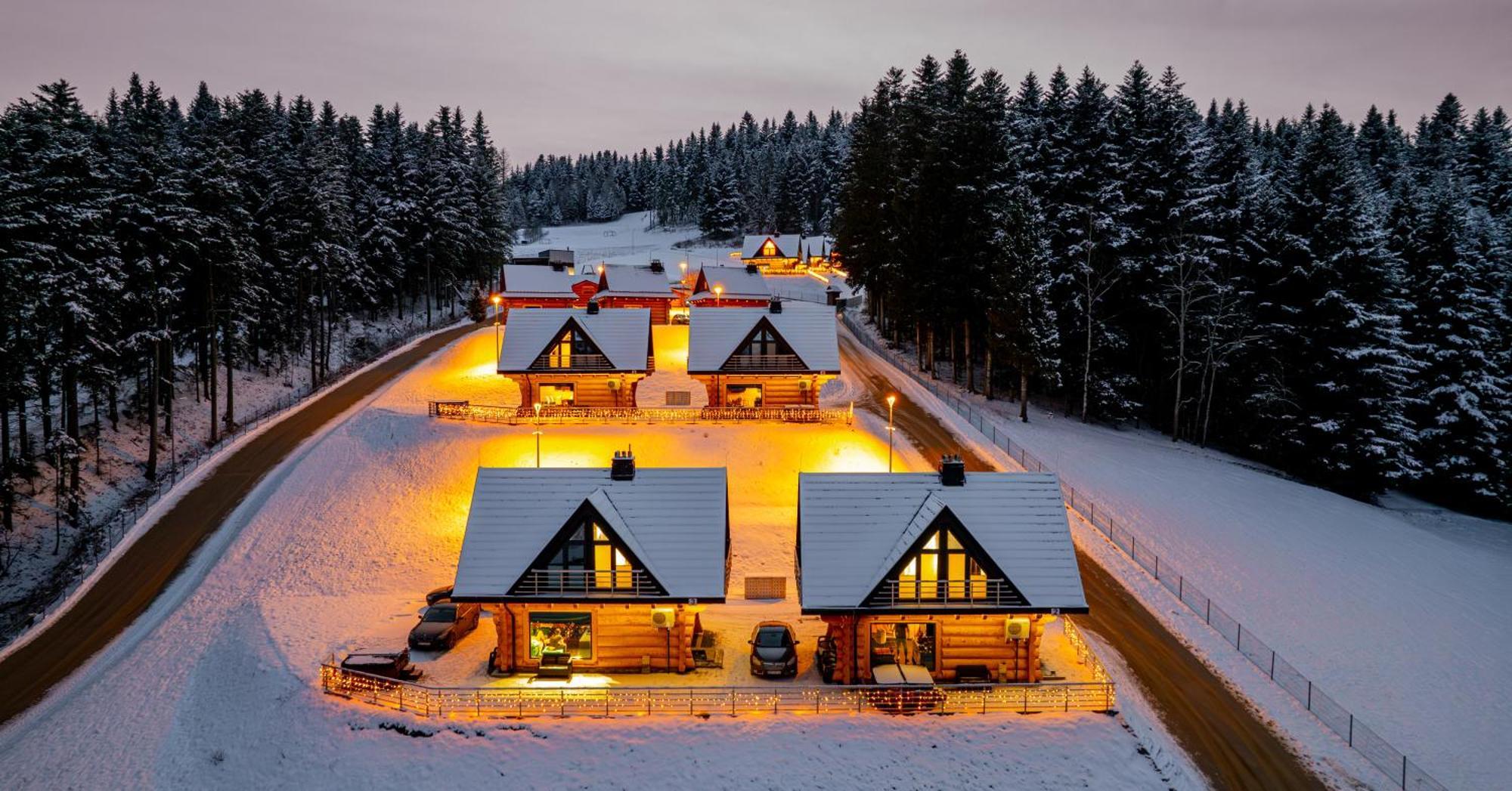 Kompleks Gazdówka Rabka Zdrój Domki Ponice Exterior foto